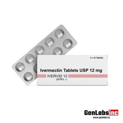 Ivermectin ( Ivervid 12 ) 12 mg – (10 Tablets Strip) Jeerima Biocare