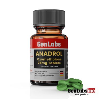 Anadrol 25 (oxymetholone) – 25 mg – 200 Tablets – Genlabs
