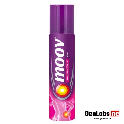 Moov Active Spray ( Back, Joint Pains, Inflammation, Sprains, Strains, Myositis, Fibrositis And Sciatica Relief Specialist ) (50g Active Pain Relief Spray) – Reckitt Benckiser