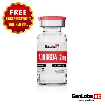 Aod 9604 – 2mg Vial – (with Bacteriostatic Water) – Genlabs