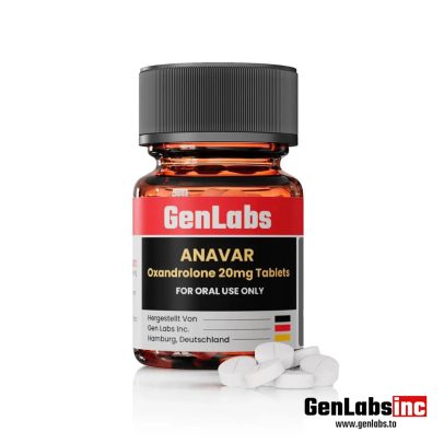 Anavar (oxandrolone) 20 mg – 100 Tablets – Genlabs