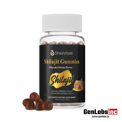 Shilajit Gummies ( 500mg Organic Shilajit ) (60 Gummies – Manuka Honey Flavor – Shilavitals