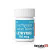 LETHYROX ( LEVOTHYROXINE SODIUM ) – 150MCG PER / TABLET – 120 TABLETS – INTAS