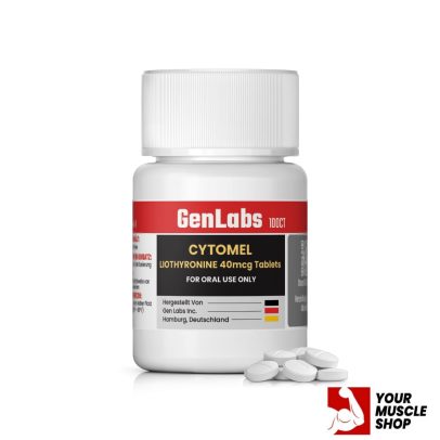 T3 Liothyronine (cytomel) 40 mcg – 100 Tablets – Genlabs